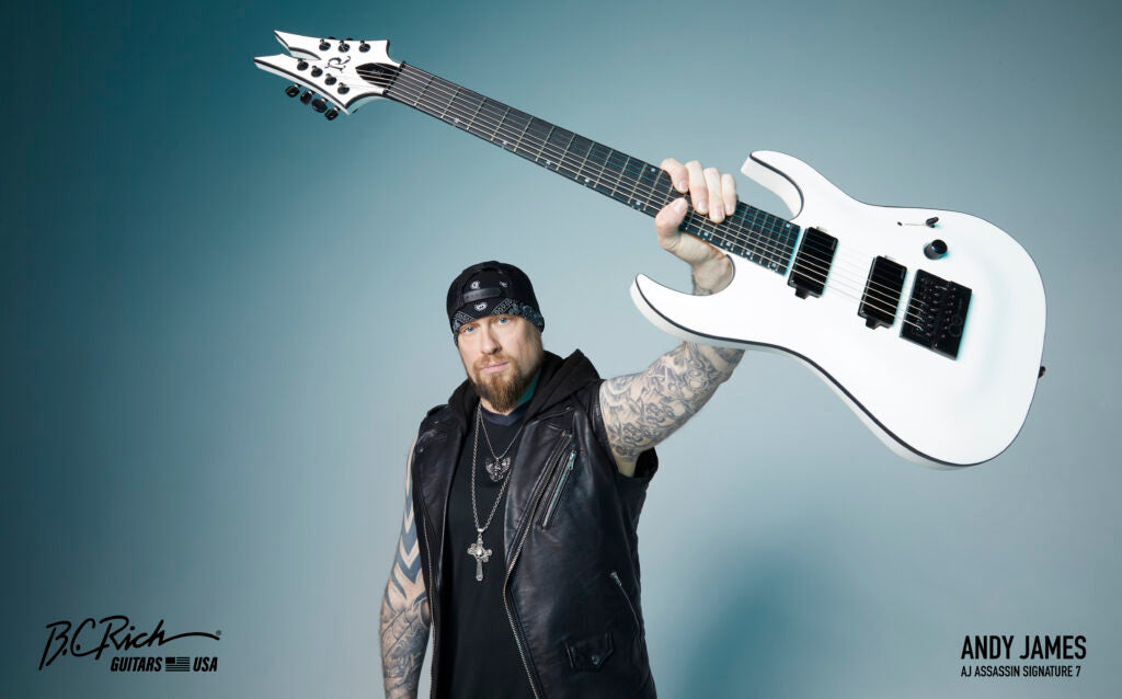 The ultimate Andy James guitar and apparel package