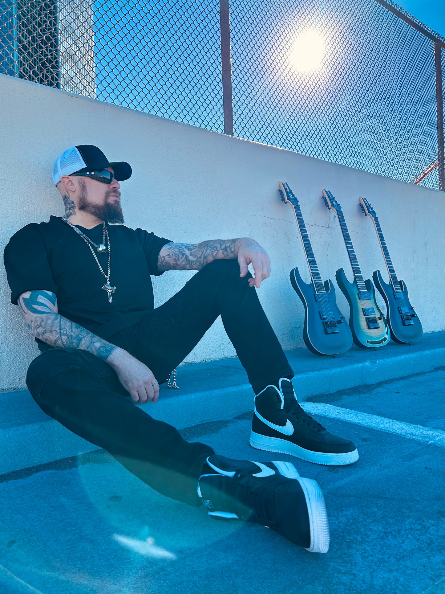 The ultimate Andy James guitar and apparel package